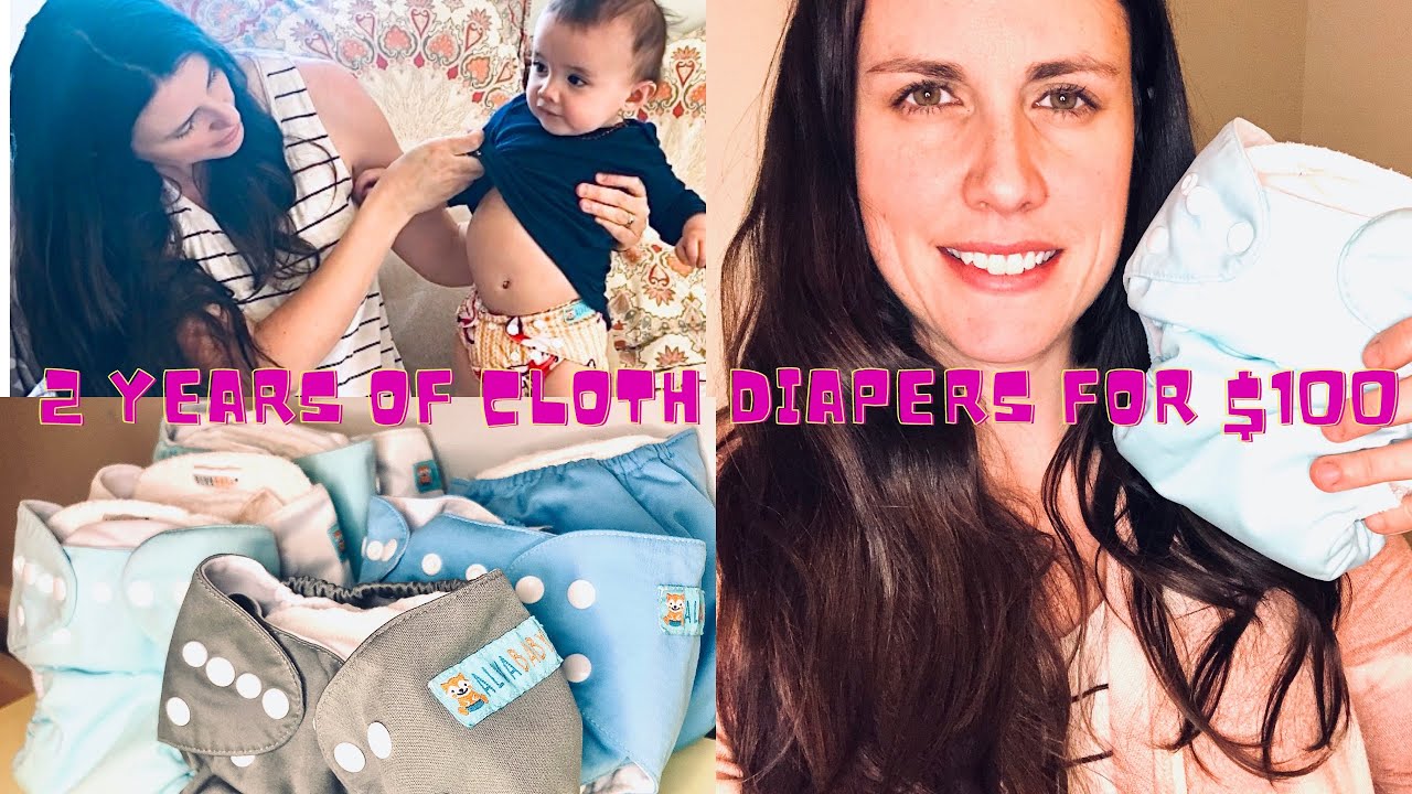 2 YEARS of Cloth Diapers for 100! Why I chose Alva Baby Pocket Diapers