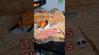 Download Lagu This Stihl chainsaw Sounds like a real one 😳. #michaelstoolbench #stihl #chainsaw #ms170 #stihlms170 MP3