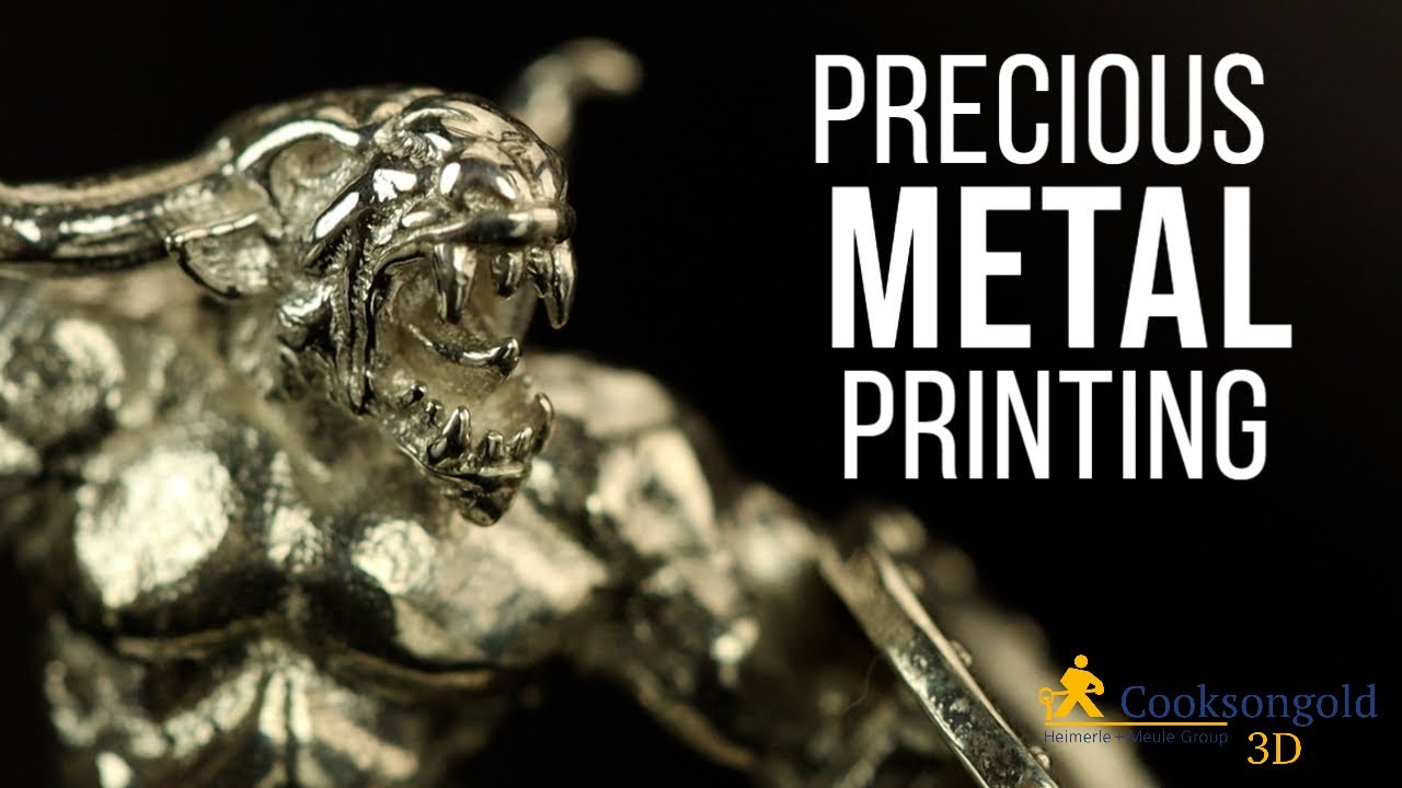 Your Precious Metal 3D Print Partner | Cooksongold 3D - Youtube