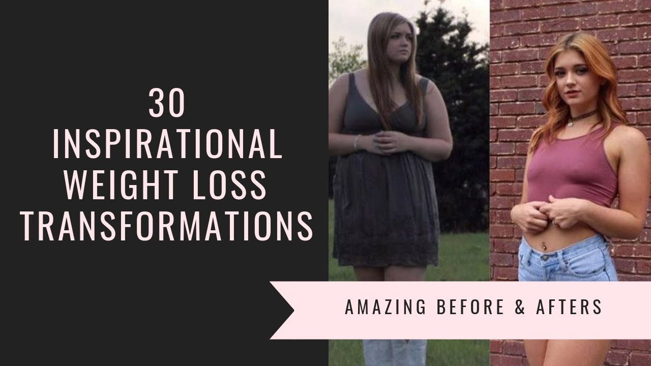 30 Inspirational Weight Loss Transformations - YouTube