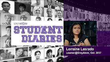 Lorraine Lasrado Testimonial | Student Diaries | Data Science | GreyAtom