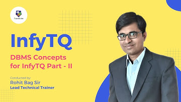 DBMS Concepts for InfyTQ- Part 2 | InfyTQ DMBS preparation by Talent Battle!