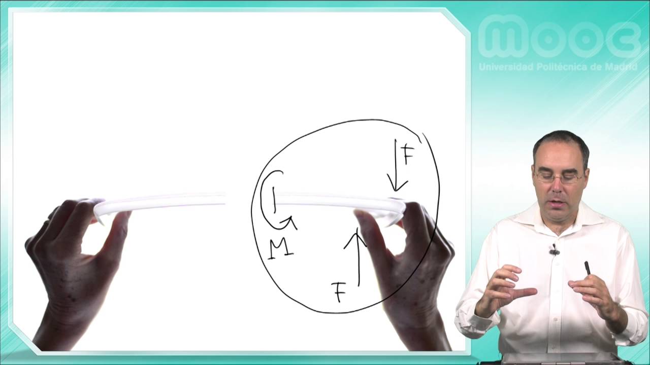 MOOC Biomateriales: 5.2 Flexión de Biomateriales politécnica slp