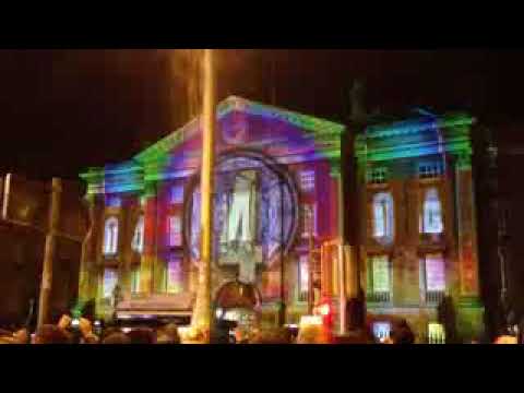 Dublin New Year's Eve Countdown And Fireworks 2018 HD