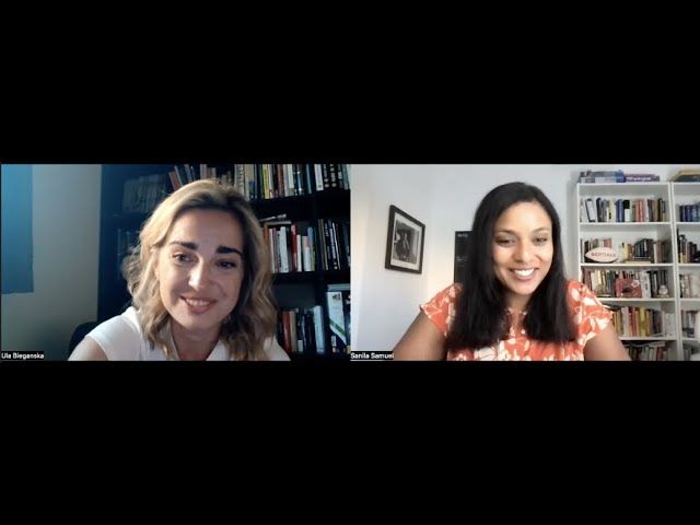 Candid Conversation with Ula Bieganska - Finding your voice, your own way