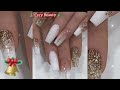 🎄DISEÑOS DE UÑAS PARA AÑO NUEVO 2022 |UÑAS ACRÍLICAS|UÑAS DE AÑO NUEVO| #nailsacrylic #nailsart  🎄