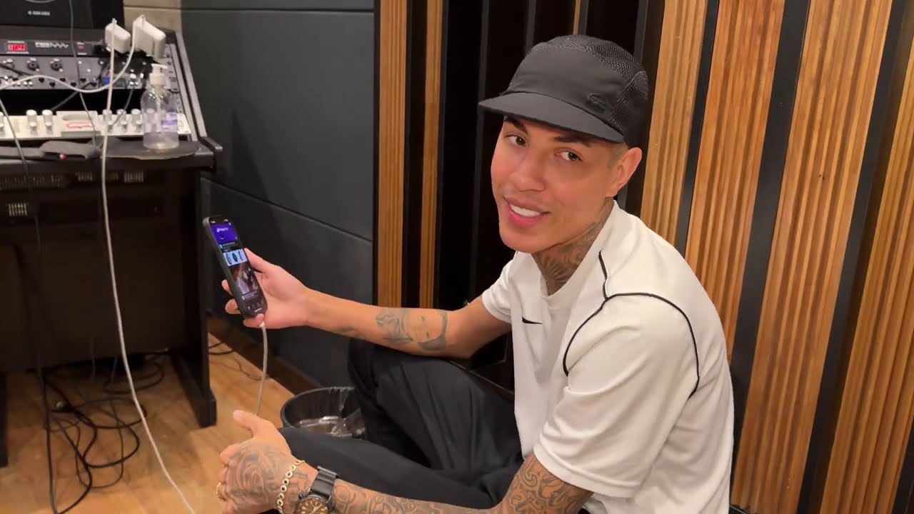 Gravando MC Don Juan, Ryan SP, Gabb MC, MC IG e MC Tato