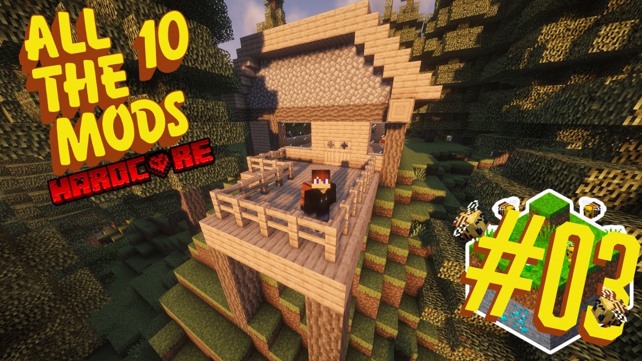 SIMPLE STORAGE AND MINING | All The Mods 10 Hardcore Ep #3 - YouTube