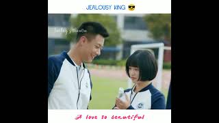 Cute possessive ever 👌😅😅 A love so beautiful drama 💕 #jackeystheatre