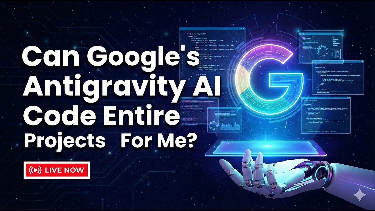 Can Google's Antigravity AI Code Entire Projects For Me? LIVE - YouTube