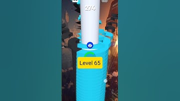 stack ball lvl65 game video/#shorts #shortsvideo #gaming #viralshorts