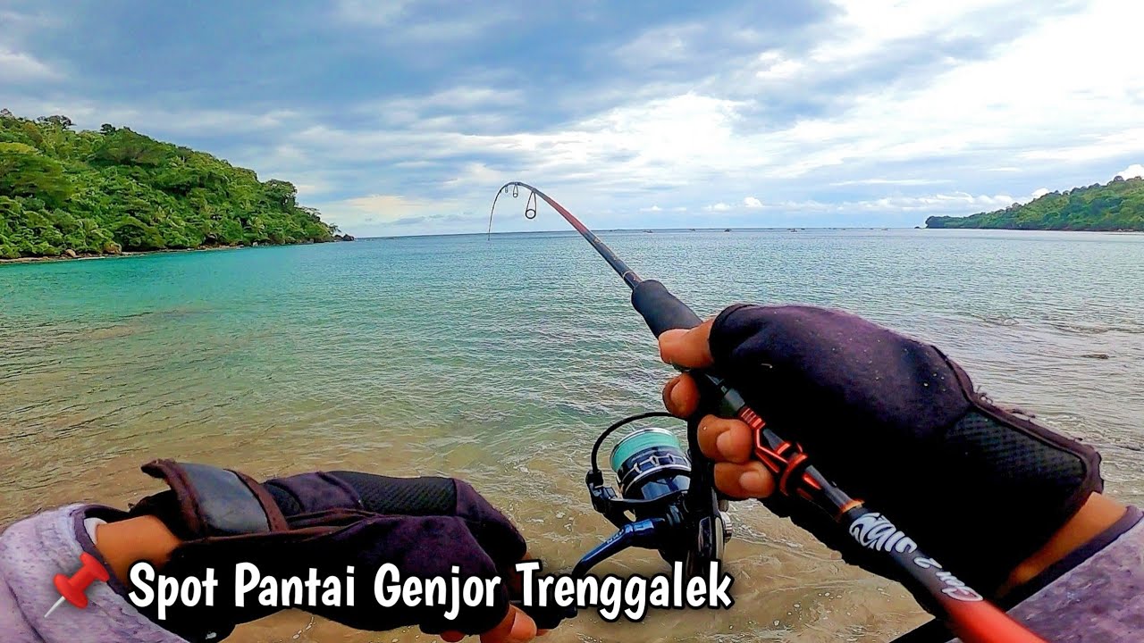 INI DIA SPOT PANTAI INI YANG BANYAK IKAN ‼️ MANCING DASARAN DI PINGGIR LAUT