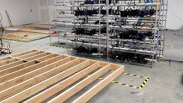 GPU Mining Farm - Building Our Intake / Exhaust Wall for 400+ Amps 3 Phase