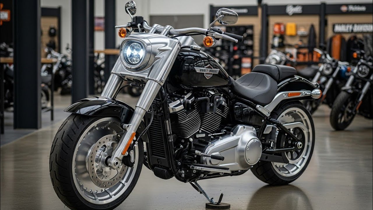 Harley-Davidson FAT BOY 2026 года: американский ЗВЕРЬ ВЕРНУЛСЯ и стал ещё больше, чем когда-либо! 😱🔥