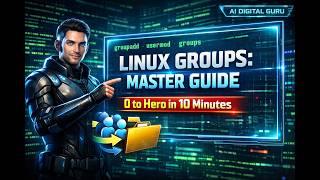 Linux Working with Groups | Group Management in Linux Tutorial [Hindi]