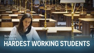 The colleges with the hardest working students