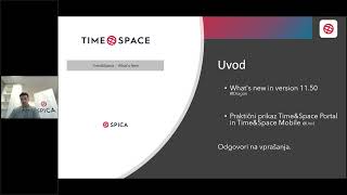 Webinar: Time&Space 11.50 - predstavitev nove verzije