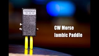 CW Morse – Iambic Paddle – Morse Code Key
