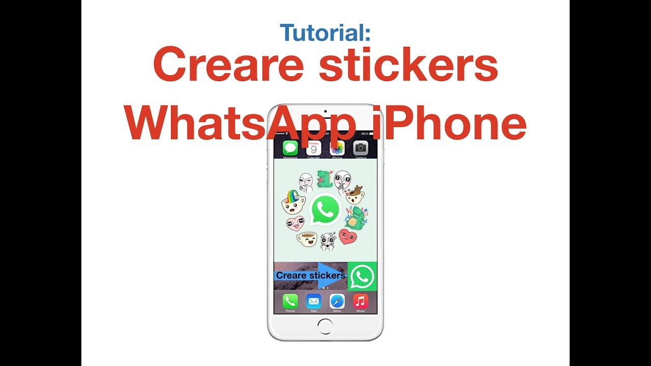 Creare Stickers Whatsapp Iphone Youtube