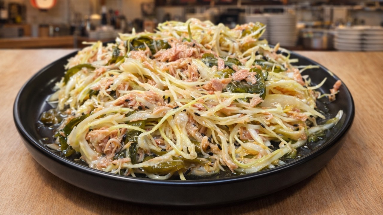 A salada japonesa perfeita para acompanhar qualquer refeição