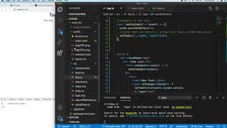 Simple React To Do List in under 30 mins