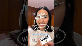 Unbox &amp; Test - Rode Wireless Me แกะกล่องไมค์ไร้สาย สำหรับคนชอบเสียงทุ้ม ชัด #microphone