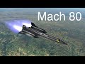 Breaking The Plane SPEED Record - SR71 Blackbird With Rocket Engines