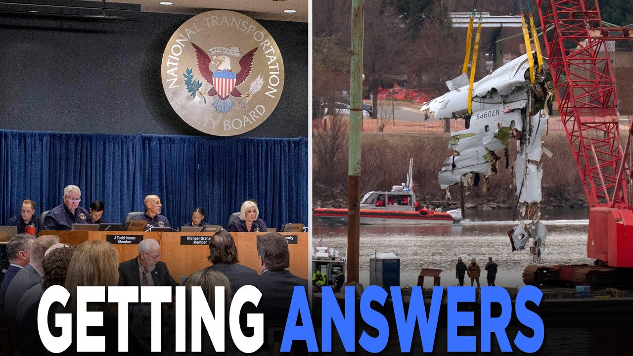 What Went Wrong? NTSB Seeks ANSWERS In DCA Plane Crash With Grueling 3 Day Hearing | TRENDING