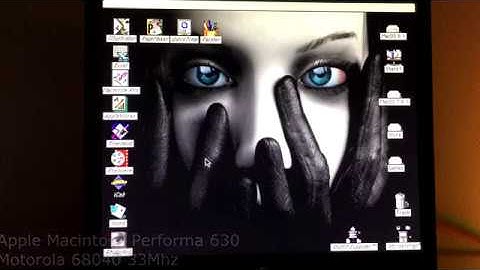 iCab in Performa 630 vs Cab in Atari Falcon 030