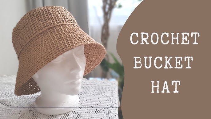 Grayson Bucket Hat FREE Crochet Pattern Video Tutorial 