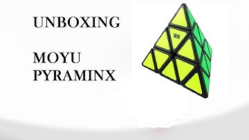 Moyu Pyraminx Unboxing