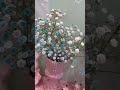 七夕#青い花#彦星#カスミソウ#可愛いお店#花屋#インテリア#お花#内装インテリア