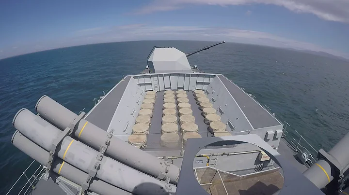 HMS Portland 4.5 mk8 mod1 naval gun 2017