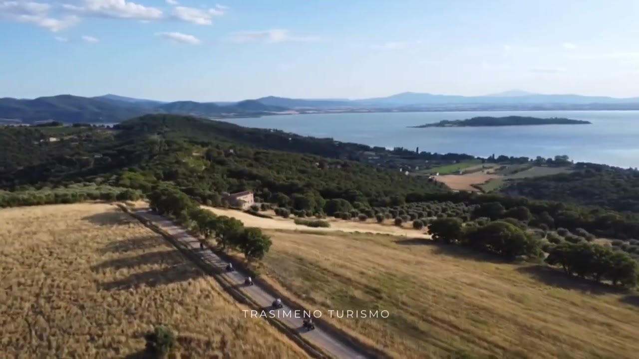 Romantic Quad Adventure & Drone Views | Sunset over Lake Trasimeno, Italy 🇮🇹