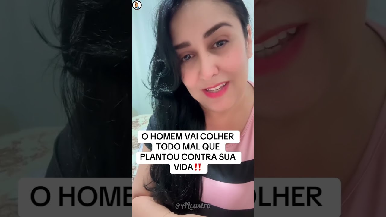 O HOMEM VAI COLHER O MAL QUE PLANTOU CONTRA SUA VIDA 