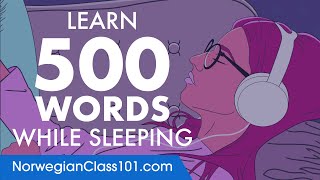 Norwegian Conversation: Learn while you Sleep with 500 words