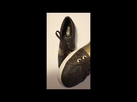 Tenis Michael Kors originales cafés - YouTube