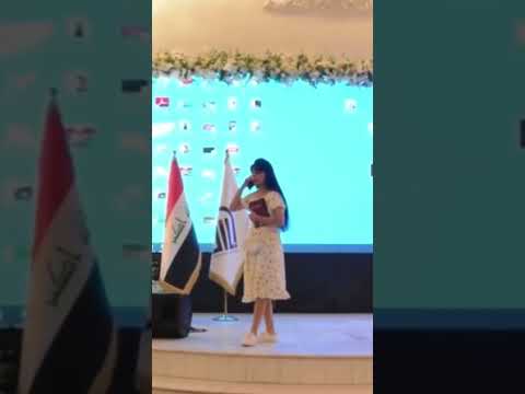 من العرض المسرحي الثاني الابتزاز والذي عرض في احتفالية يوم المرأة العالمي للمخرج اوس سلر