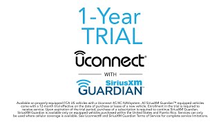 SiriusXM Guardian™ Connected Services | How To | Uconnect® screenshot 1