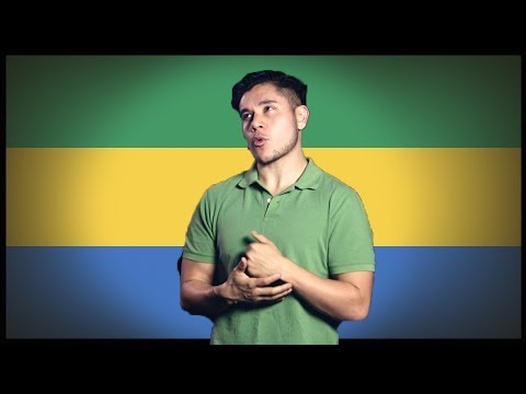 Video: Gabon flag