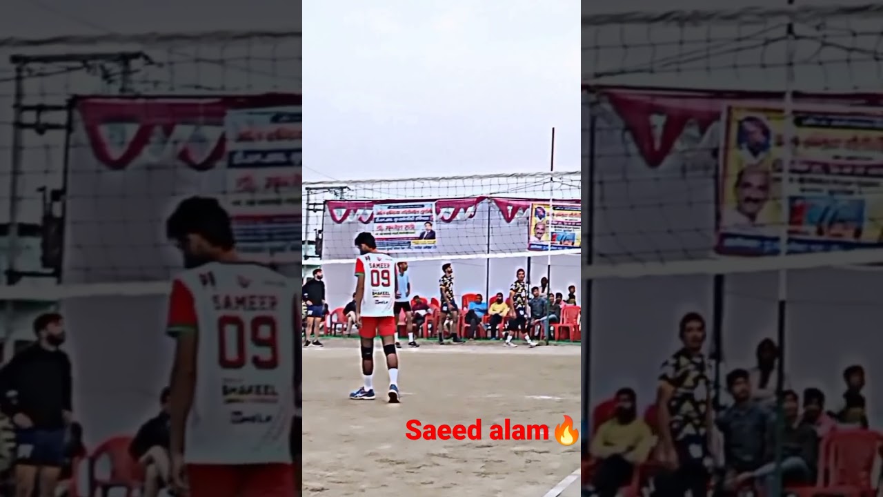Saeed Alam knocking🔥🏐 