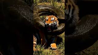 Celebrity Big Python Attacked Tiger and Rescued by Team Wealth