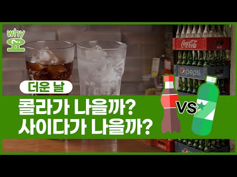 [<strong>Why요</strong>?] 더운 날, 콜라가 나을까? 사이다가 나을까?