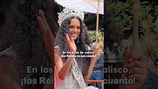 En los Altos de Jalisco Jalisco ¡Las Reinas no son cuento! ?? ?  Saludando las en Ayotlán
