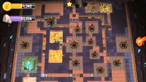 Dungeon Keeper IOS - 214k Total Raid