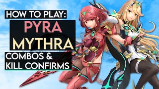 How To Play PYRA & MYTHRA: Basic Combos & Kill Confirms (Super Smash Bros. Ultimate)