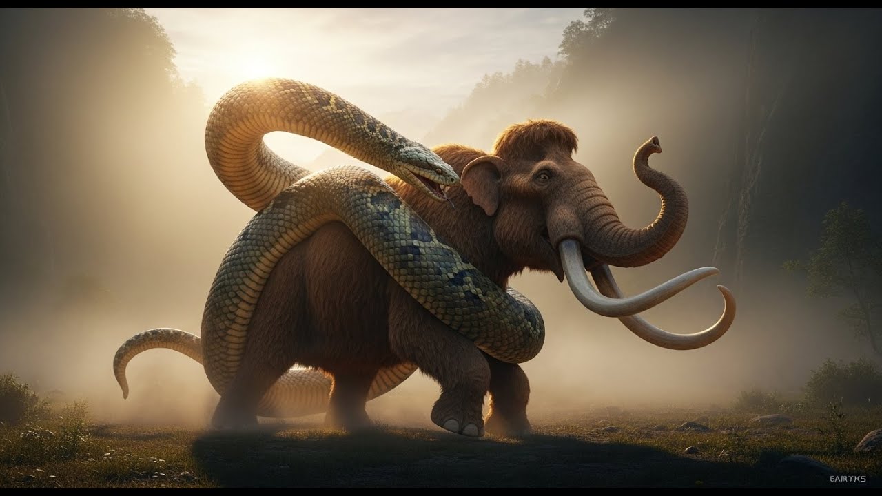 Watch Legend of the Ancient Age: The Battle Between the Giant Snake and the Mammoth