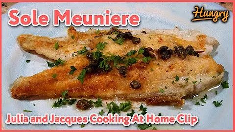 Sole Meuniere - Julia and Jacques Cooking At Home ...