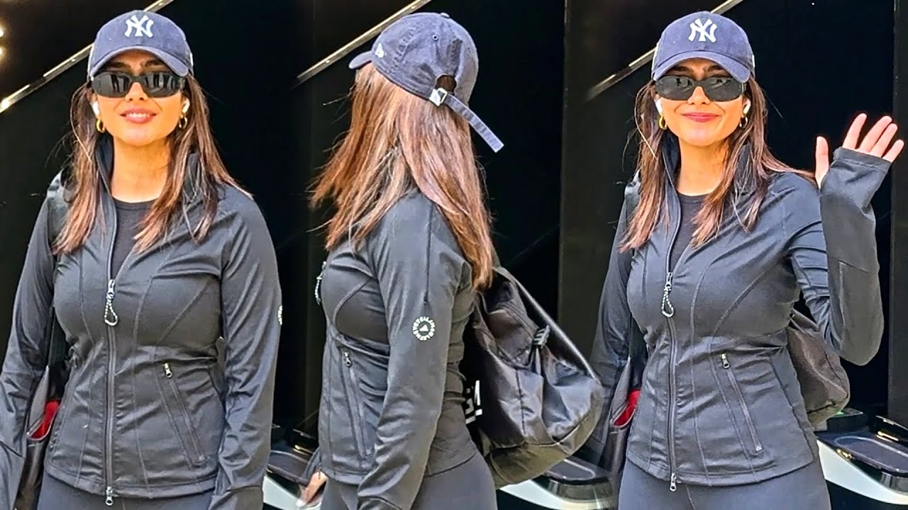 Fitness Beauty 😍 Mrunal Thakur Spotted At Gym In Andheri