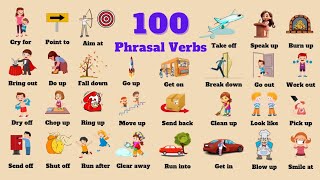 💯 Daily Use English PHRASAL VERBS Vocabulary | Phrasal Verbs with Pictures and Sentence Examples screenshot 2